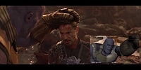 Avengers Infinity War'daki Thanos vs Iron Man ve Dr. Strange Savaşının Kamera Arkası