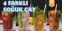 Sıcak Yaz Günlerinde İçinizi Ferahlatacak Lezzetler: 4 Farklı Soğuk Çay