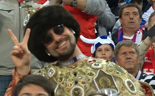 4. Иван Грозный присутствовал на матче Россия - Египет. Понятно теперь, почему наши из группы вышли!😃