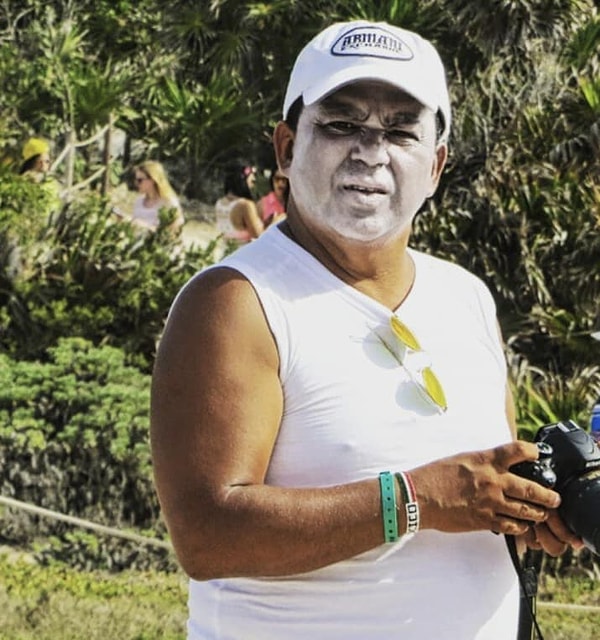 2. Лицо этого чувака защищено на 100%, чего не скажешь о теле, конечно: