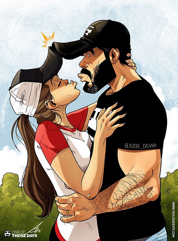 13. Утиный поцелуй.