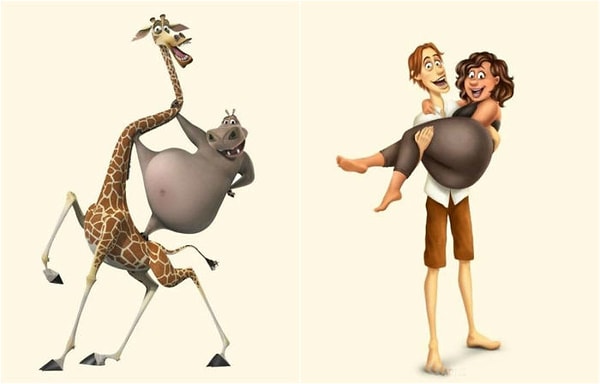 8. Эта парочка получилась вполне правдоподобной!