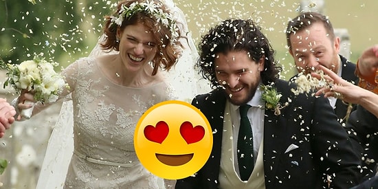 "Игра престолов" объединяет сердца: очаровательные фото со свадьбы Кита Харингтона и Роуз Лесли