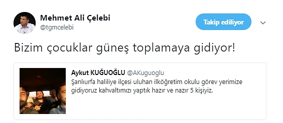 CHP milletvekili adayı Mehmet Ali Çelebi, partili gençlerin görevli oldukları sandığa gittiğini dün duyurmuştu.