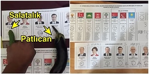 Oy Pusulalarının Fotoğraflarını Yaratıcı(!) Bir Şekilde Çekerek Sosyal Medyaya Aktaran 13 Paylaşımcı İnsan