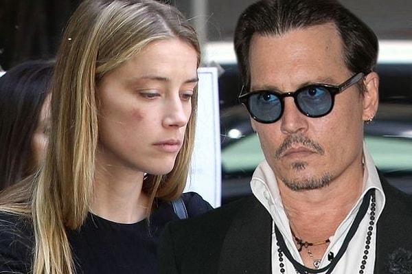 Amber ve Johnny Depp boşandığında, kadının yüzündeki yara izleri tartışmaya sebep olmuş, Amber Heard eşinin ona cep telefonunu fırlattığını söylemişti.