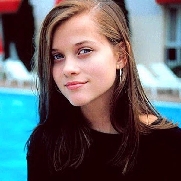 3. 15 yaşında Reese Witherspoon'un çok hoş bir fotoğrafı.