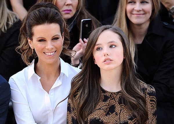 3. Кейт Бэкинсейл и ее дочь Лили Мо Шин