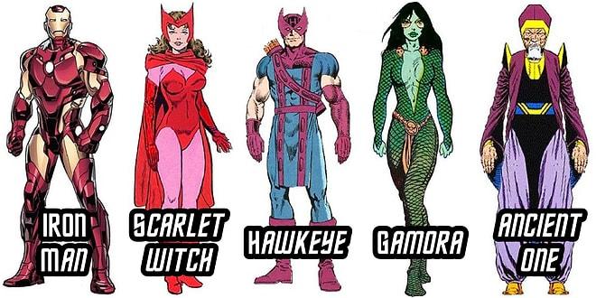Birçoğumuzun Beyaz Perdeden Tanıdığı ve Sevdiği Marvel Karakterleri Çizgi Romanlarda Nasıl Görünüyor?