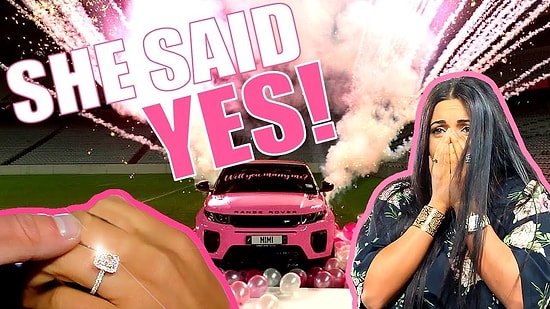 Muhteşem Bir Sürpriz Yaparak Sevdiği Kadına Son Zamanların En Güzel Evlenme Teklifini Yapan Adam