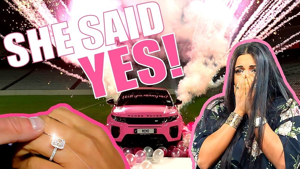 Muhteşem Bir Sürpriz Yaparak Sevdiği Kadına Son Zamanların En Güzel Evlenme Teklifini Yapan Adam