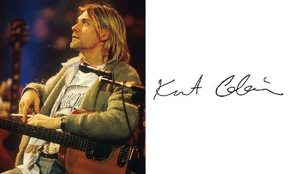 24. Kurt Cobain - ABD'li şarkıcı-söz yazarı, müzisyen ve sanatçı