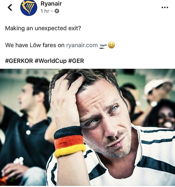 16. Даже авиакомпания Ryanair не удержалась: