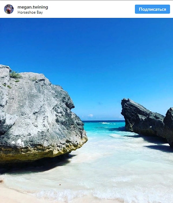 3. Залив Хосшу, Бермуды