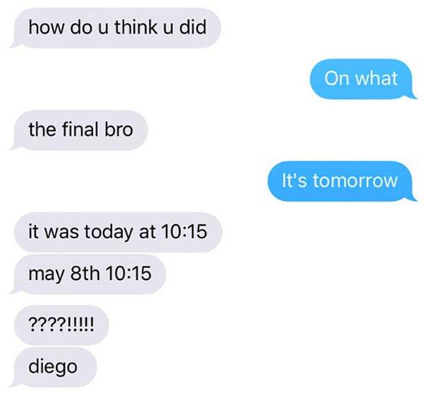 5. O günden beri Diego'yu kimse görmemiş...