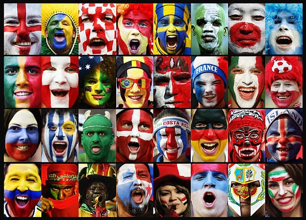 11. Включая текущее первенство в России, Чемпионат мира по футболу был проведен 21 раз в 17 разных странах.