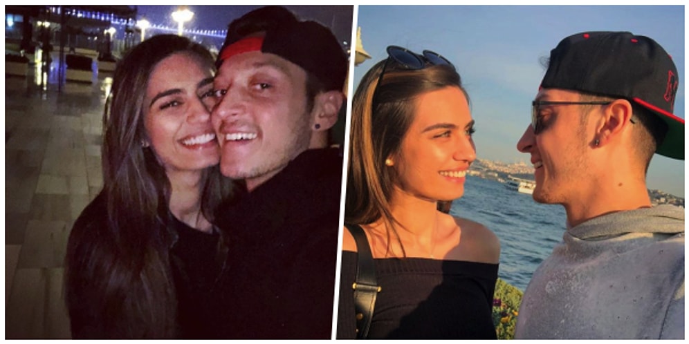 Hiçbir Skandala Karışmadan Uzak İlişkilerini Liseli Çifte Kumrular Gibi Yaşayan Aşıklar: Amine Gülşe & Mesut Özil!