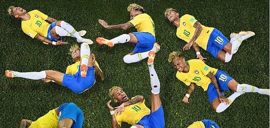 Футболист-мем Неймар во время ЧМ 2018 пролежал на поле 13 минут 50 секунд