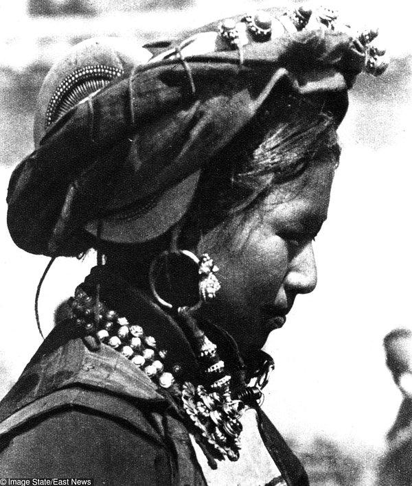 21. Tibetli bir kadın - 1938
