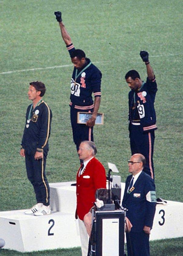 51. Olimpiyatlarda "Siyah Güç" selamı - 1968