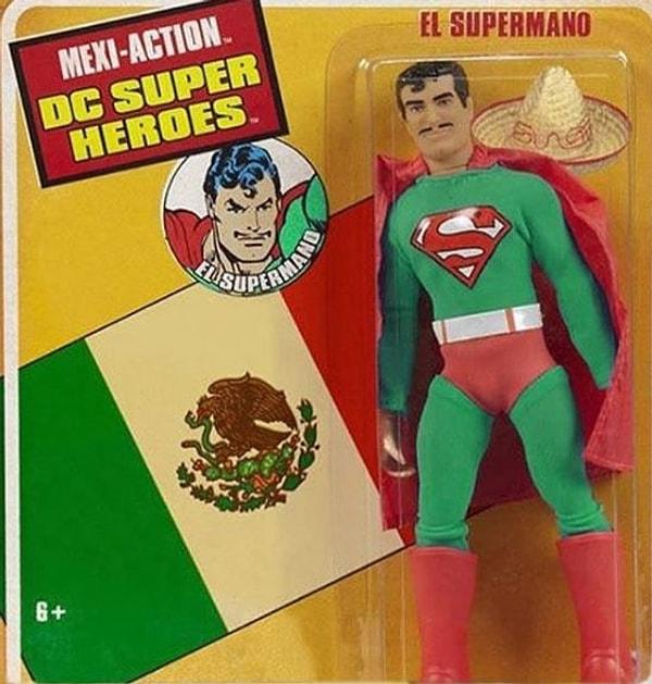 13. Yerli ve milli Meksika Superman'i. :)