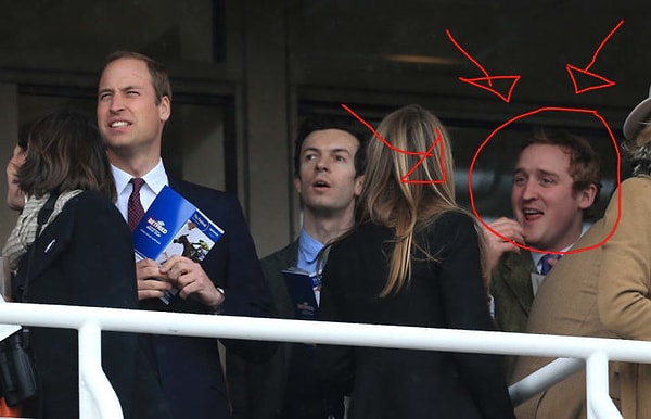 16. Банкир Гарри Обри-Флетчер. Он и Уильям вместе учились в Итонском колледже.