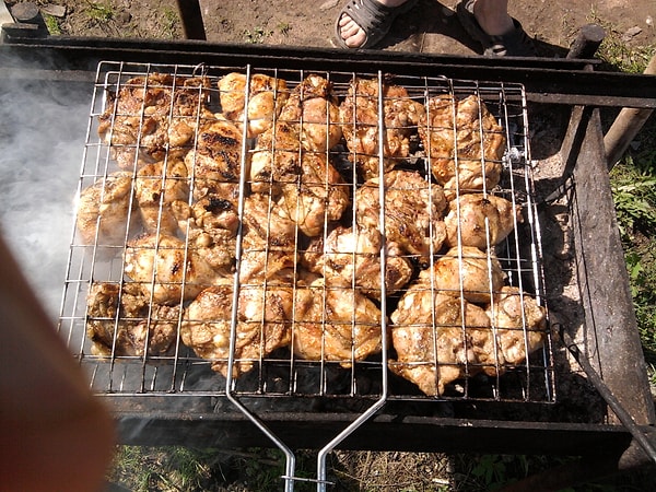 4. Какое мясо не подходит для жарки на решётке?