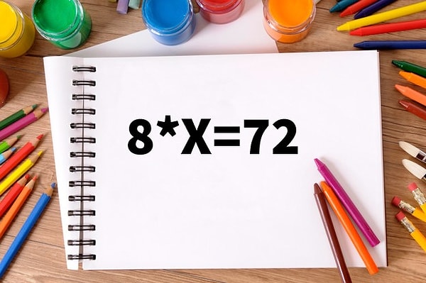 2. А теперь вспомним таблицу умножения: чему равно неизвестное X?