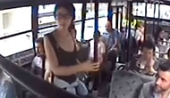 Burası Maalesef Türkiye... Etekten Rahatsız Olan Bir Yolcu Nedeniyle Otobüs Karakola Çekildi
