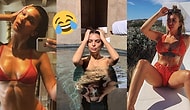 Instagram Güzellerinin ve Ünlülerin Yeni Gözdesi Tartışmalı "Amanın Migrenim Tuttu!" Pozu