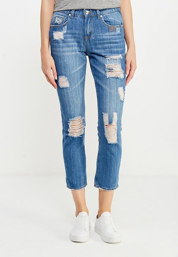 17. Рванные джинсы