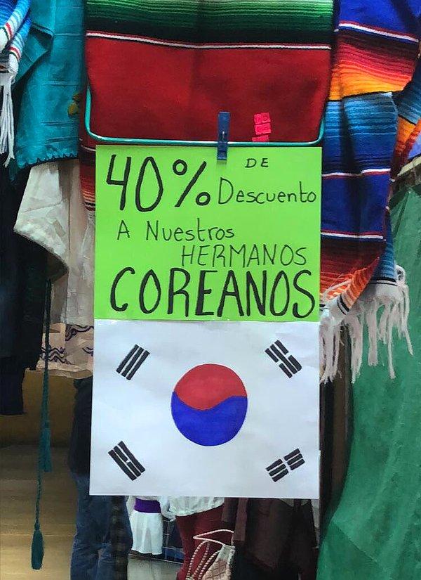 9. Meksika'da Korelilere özel %40 indirim! :)