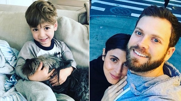 8. Джейми-Линн Сиглер, Каттер Дайкстра и их сын Бо.