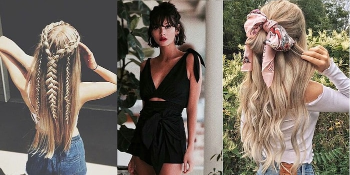 Тренд 2018-го - полусобранные волосы!!! Как их сделать? 👇