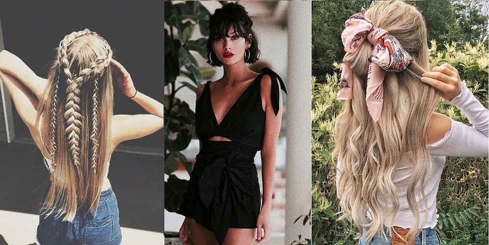 Тренд 2018-го - полусобранные волосы!!! Как их сделать? 👇