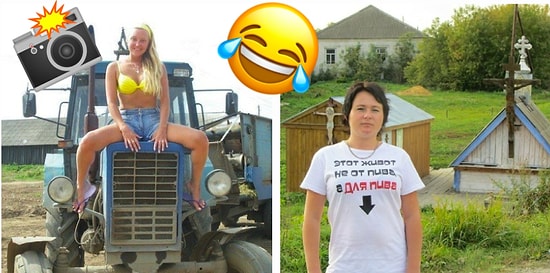 Фотосеты славянских девушек из деревни, не испорченных деньгами: Фэшн-фотографы отдыхают! 😱