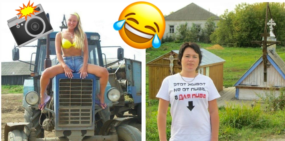 Фотосеты славянских девушек из деревни, не испорченных деньгами: Фэшн-фотографы отдыхают! 😱