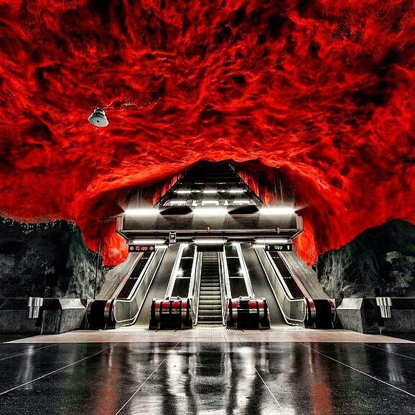 4. Станция Radhuset / Стокгольм, Швеция