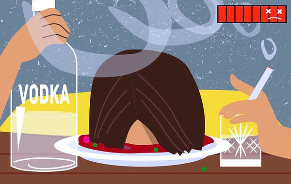 8. Как будто вы в режиме самоуничтожения (опасный для жизни способ)