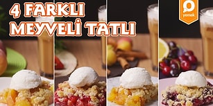 Tatlı Aşıklarını Mest Edecek Ilık Lezzetler: 4 Farklı Meyveli Tatlı