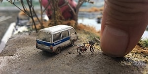 Tayvanlı Sanatçı Yaptığı İnanılmaz Detaylarla Dolu Minyatür Modellerle Dünyayı Avcunun İçine Sığdırıyor!