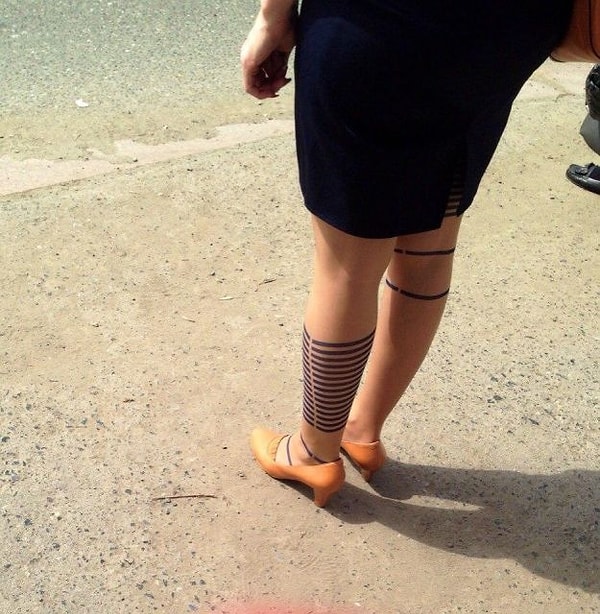 6. Полосатое настроение, и всё тут 😆