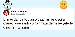 Twitter Yine Birbirine Girdi! Yazcılar ve Kışçıların Karşı Karşıya Geldiği 18 Paylaşım