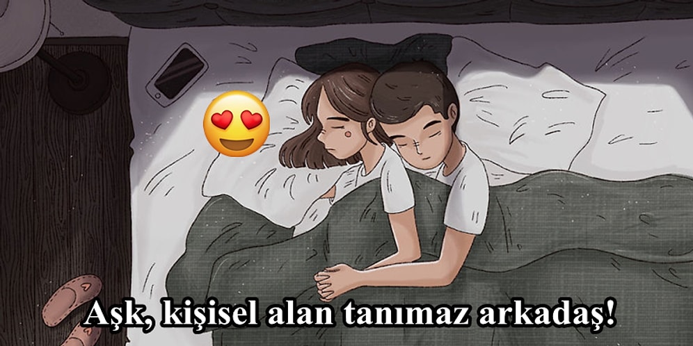 Aşkın En Sevimli Hallerini Kalemiyle Buluşturan Kazakistanlı Çizerden 15 Dokunaklı İllüstrasyon