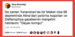 Acılar Paylaştıkça Azalır: Yunanistan'daki Yangına Dair Kan Dondurucu Paylaşımlara Güzel İnsanlardan Gelen Yorumlar