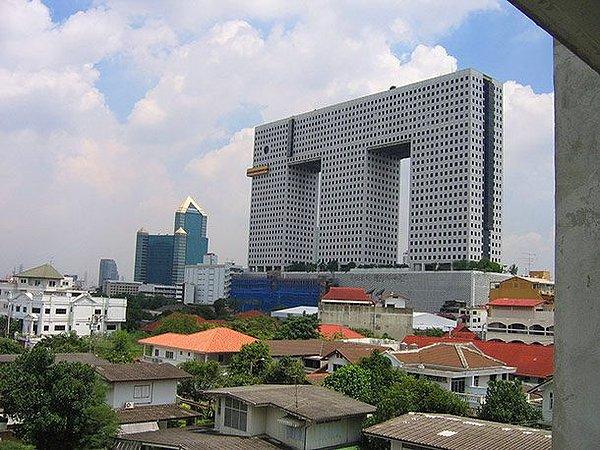 2. Fil şeklinde bir bina (Bangkok, Tayland)