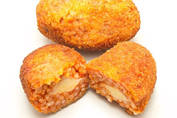 20. Италия: 1 рисовый шарик с сыром