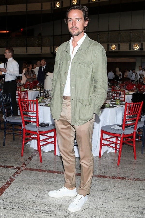 12. Александр Гилкс был женат на дизайнере Мише Нону, а до этого имел непродолжительные отношения с Пиппой Миддлтон