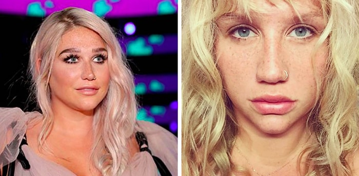 Макияжные фишки звёзд, или "Вы вряд ли узнаете этих селебрити без косметики"