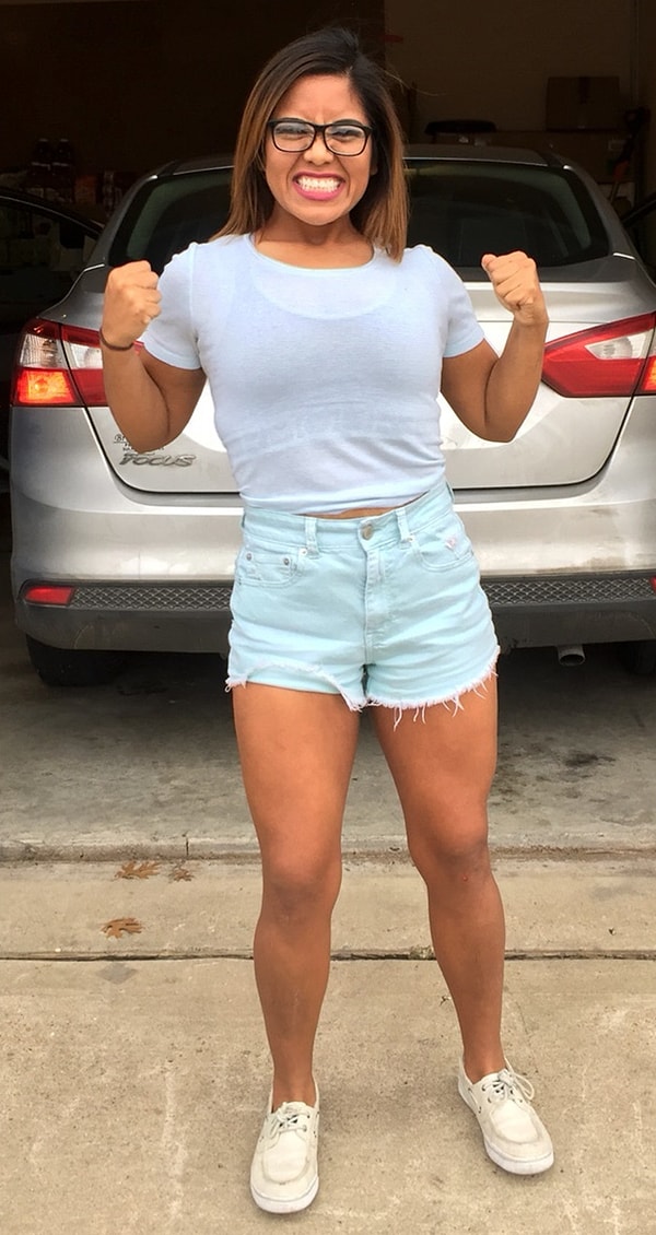 7. "Я боролась со своим мозгом изо всех сил, и вес начал уходить!"